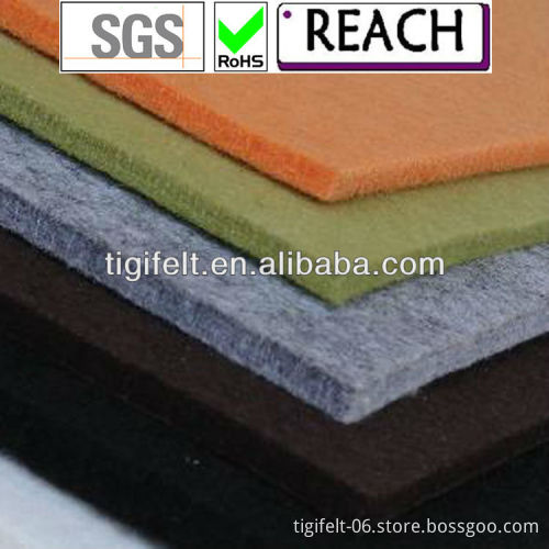 5mm Needle Punched Polyester Felt in Various Colors